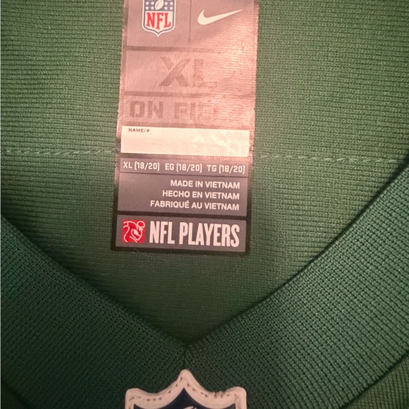 New York Jets - Adam’s #33 Green NFL Jersey by Nike - Picture 3 of 3